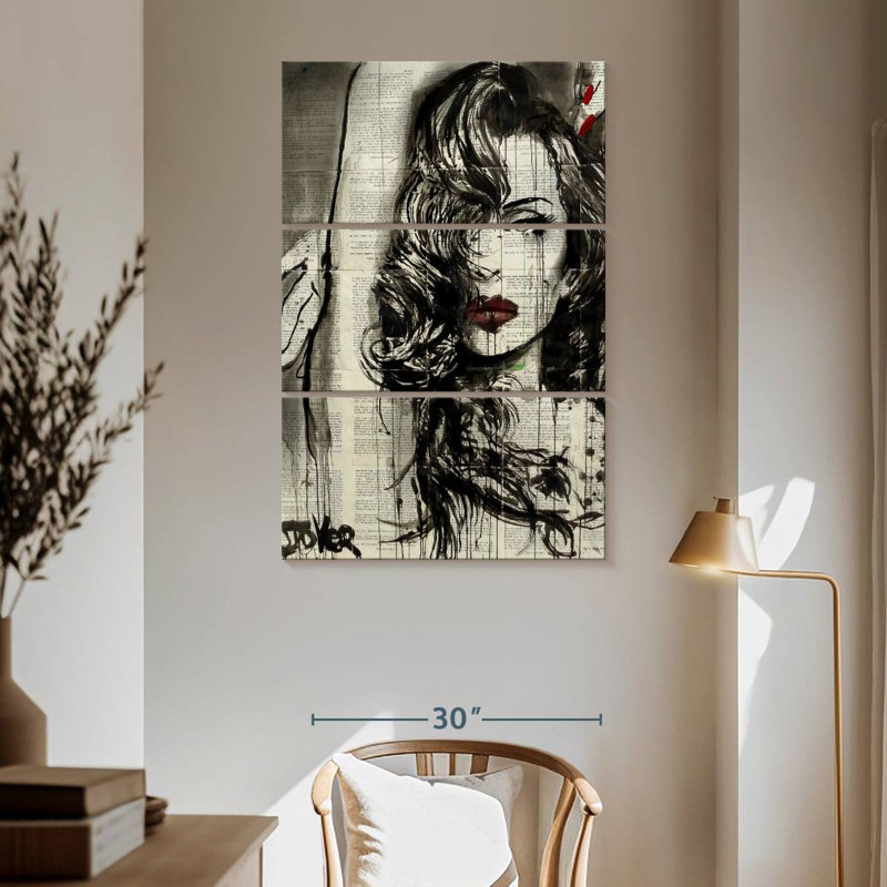 Leisha LeBron James, 65" H x 42" W