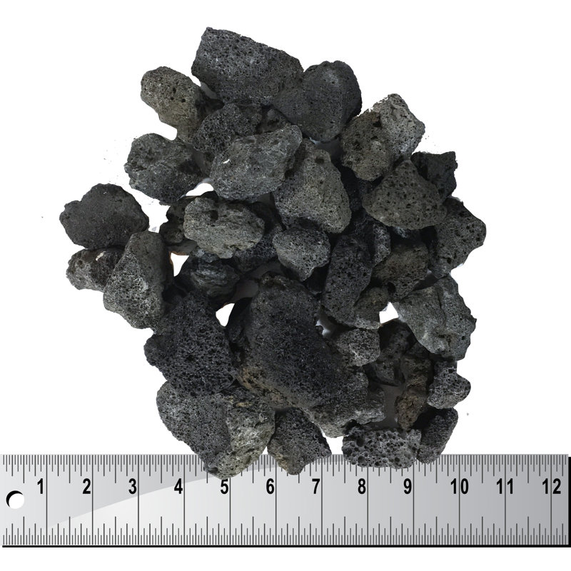Avichai 1'' x 2'' Novelty Lava Rocks Fire Pit Accessory