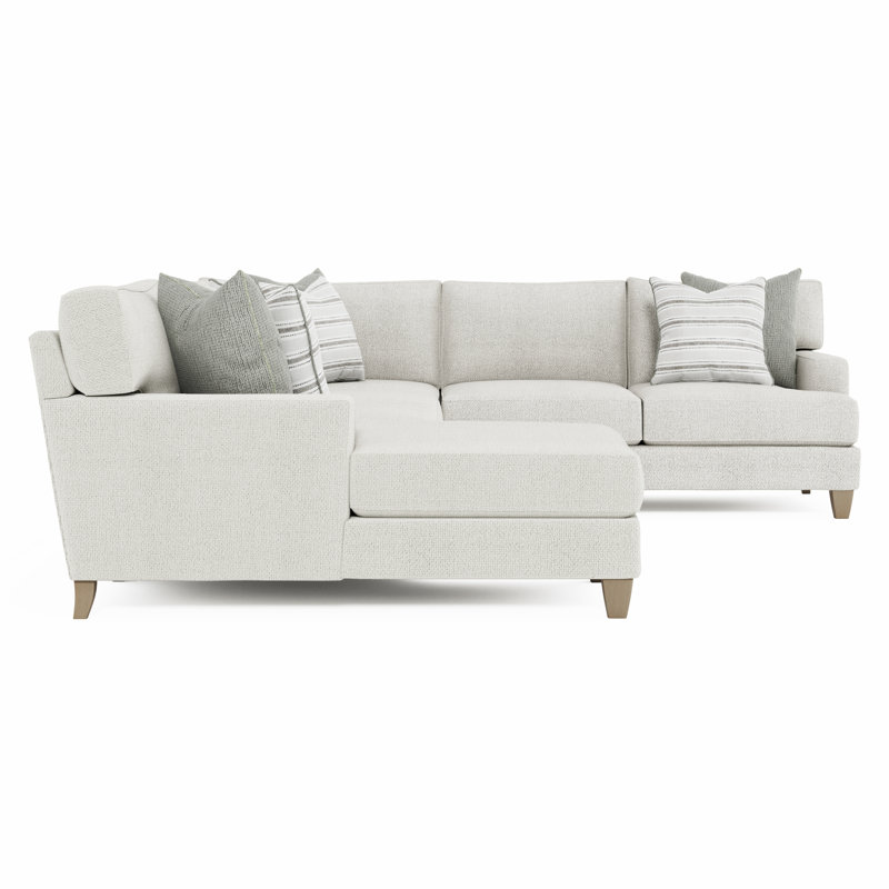 Sectional, Left Hand Facing, 33.50" H x 107" W x 33.50" D