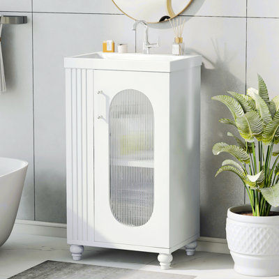 Rimi Single Bathroom Vanity with Top