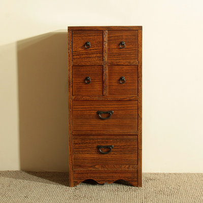 Brown Solid Wood Rectangular Dressers & Chests