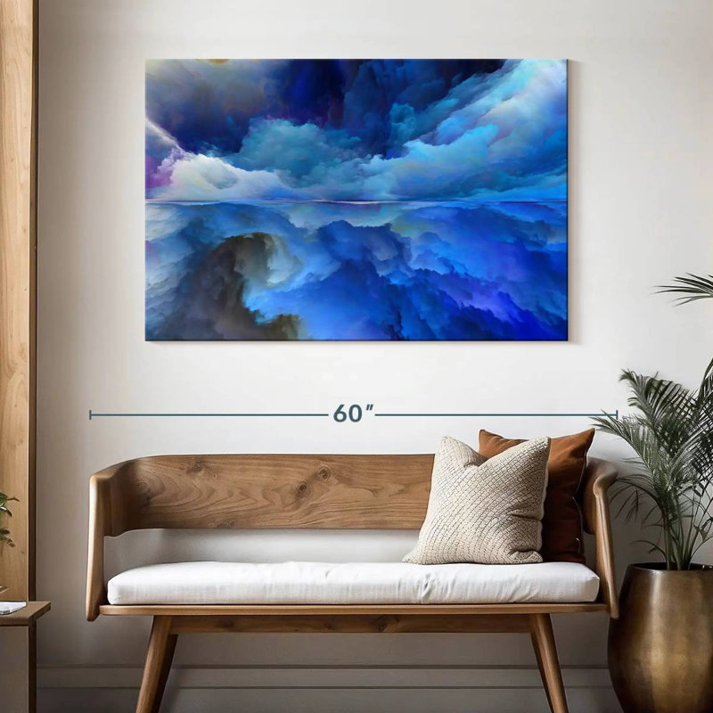 Avery Abstract Sky, 32" H x 48" W