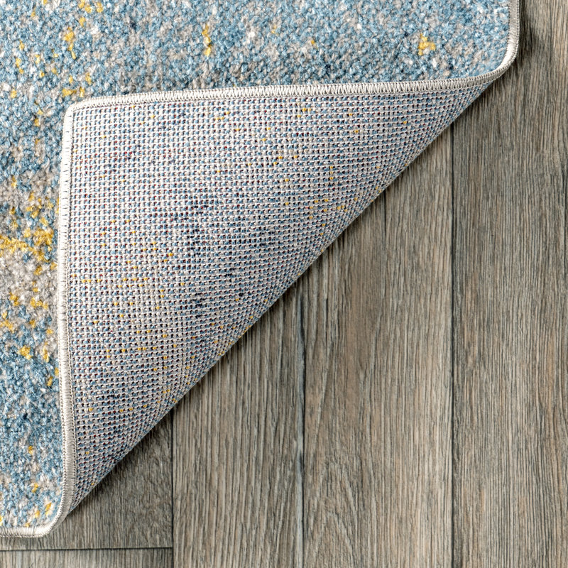 Sherri SpinClean Abstract Machine Washable Area Rug, Rectangle 8' x 10'