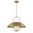 2-Light Wall Wall Sconce in Noble Brass-1782879147