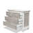 Islamorada - 4 Drawer Chest - Dapple Grey and Blanc Finish