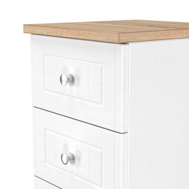 37cm W Manufactured Wood Bedside Table