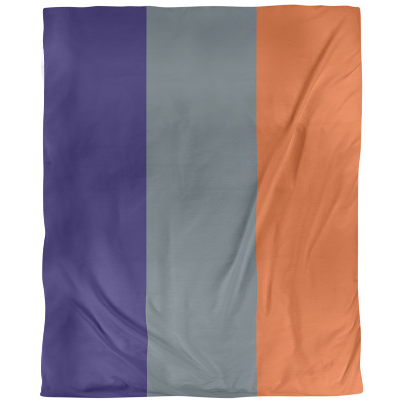 Tissu de basket-indiana indiana, Purple/Gray/Orange