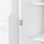 Armoire de rangement pour salle de bain avec portes et tiroir, plusieurs espaces de rangement, tablette réglable-598106297