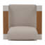 Fauteuil de patio avec coussins