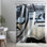 Shower Curtain TR42 – Polyester Shower Curtain, Dye Sublimation Print, 71" W × 74" L