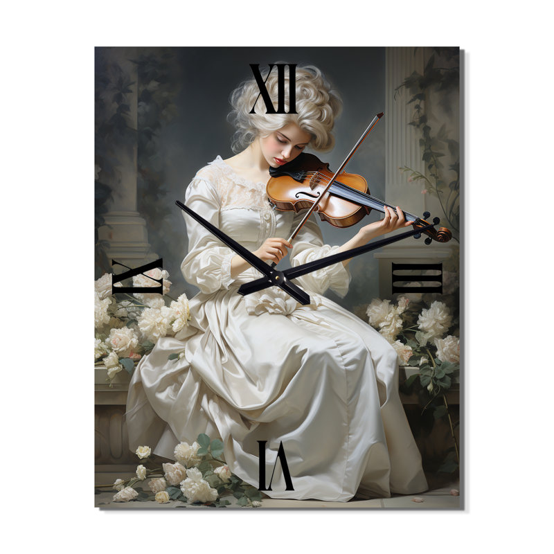 Classical Sonata Delicate Shades - Horloge murale musicale, Petit