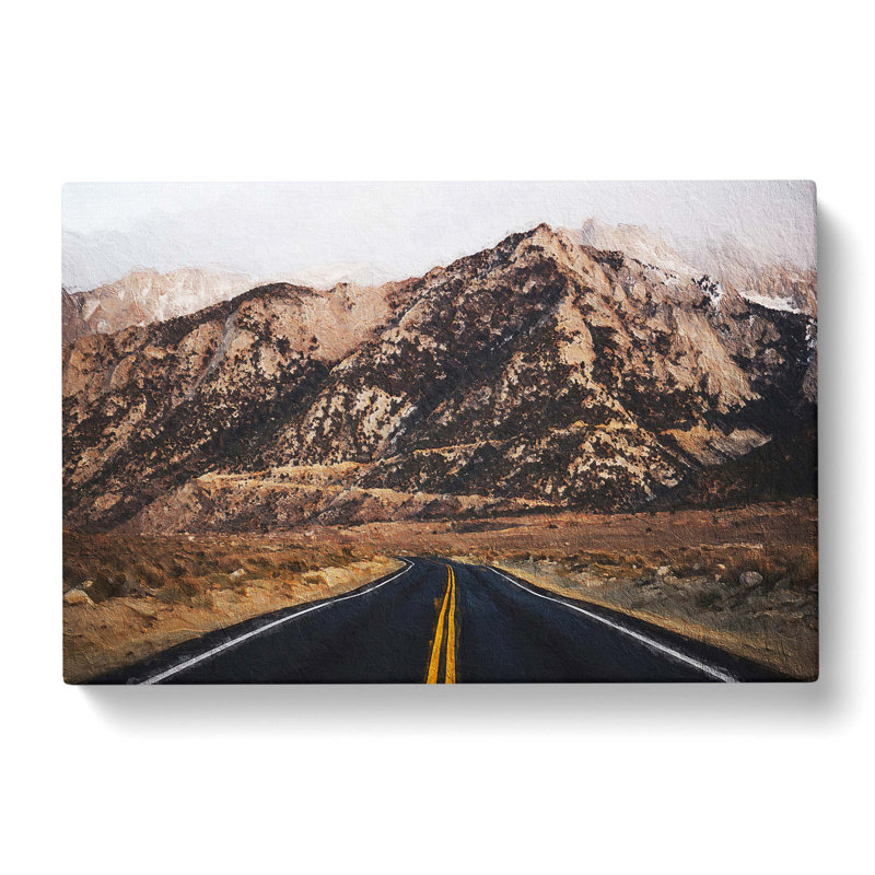 Road To Nevada - Wrapped Canvas, 40cm H x 60cm W x 3cm D