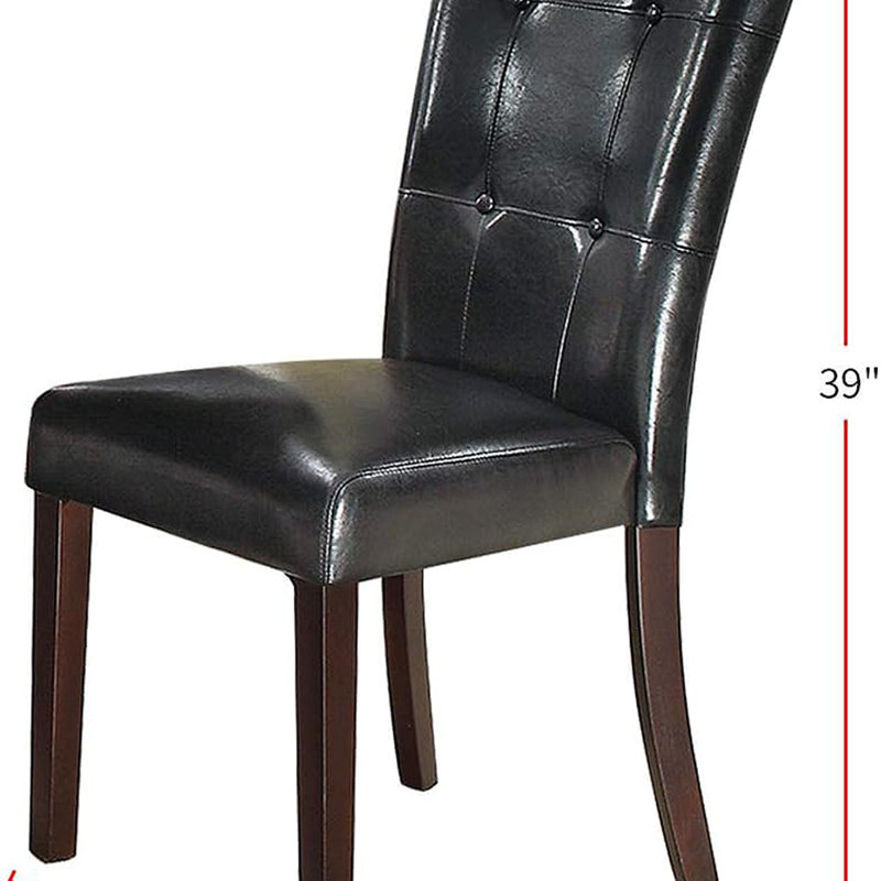 Ensemble de 2 chaises d'appoint Modern Parson