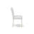 Abbott Classic Parson Dining Chairs - White Faux Leather Upholstered Chairs, Set of 2, Linen White-340798052-340798080
