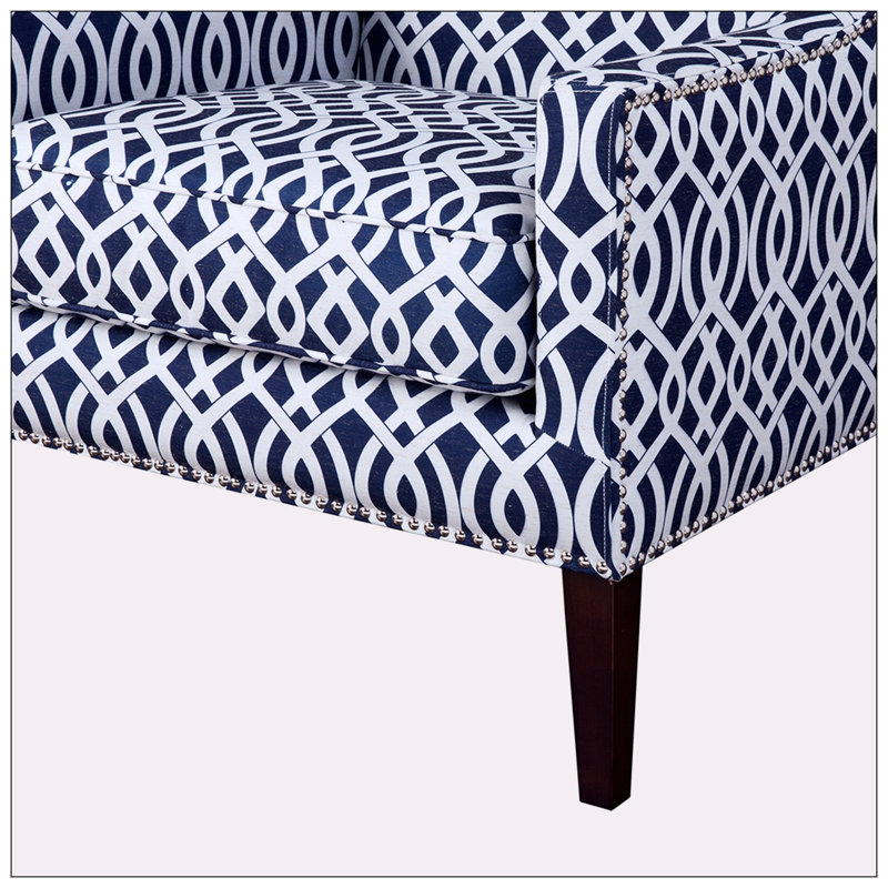 Fauteuil à oreilles de 29,75 po de largeur Emarosa