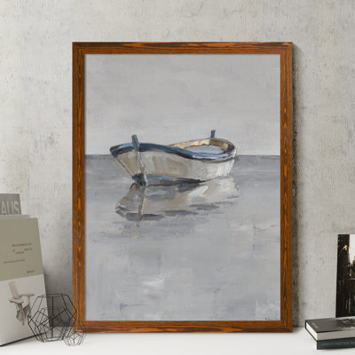 " Boat On The Horizon II " by Paul Cezanne