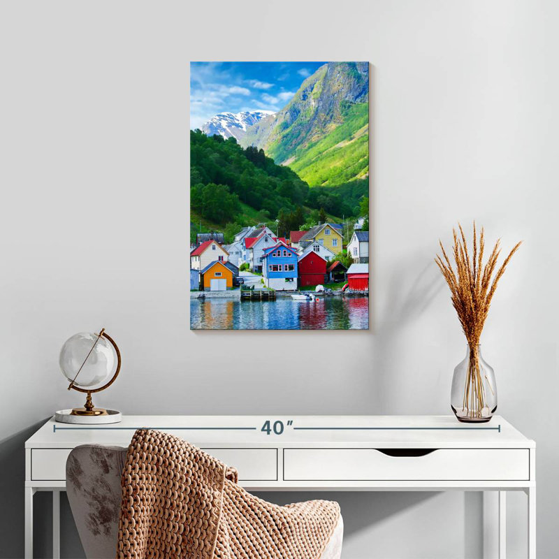 Village de fjords d'Alvord Geiranger, H 24 po x l 16 po