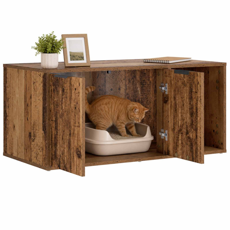 Litter Box, Old Wood