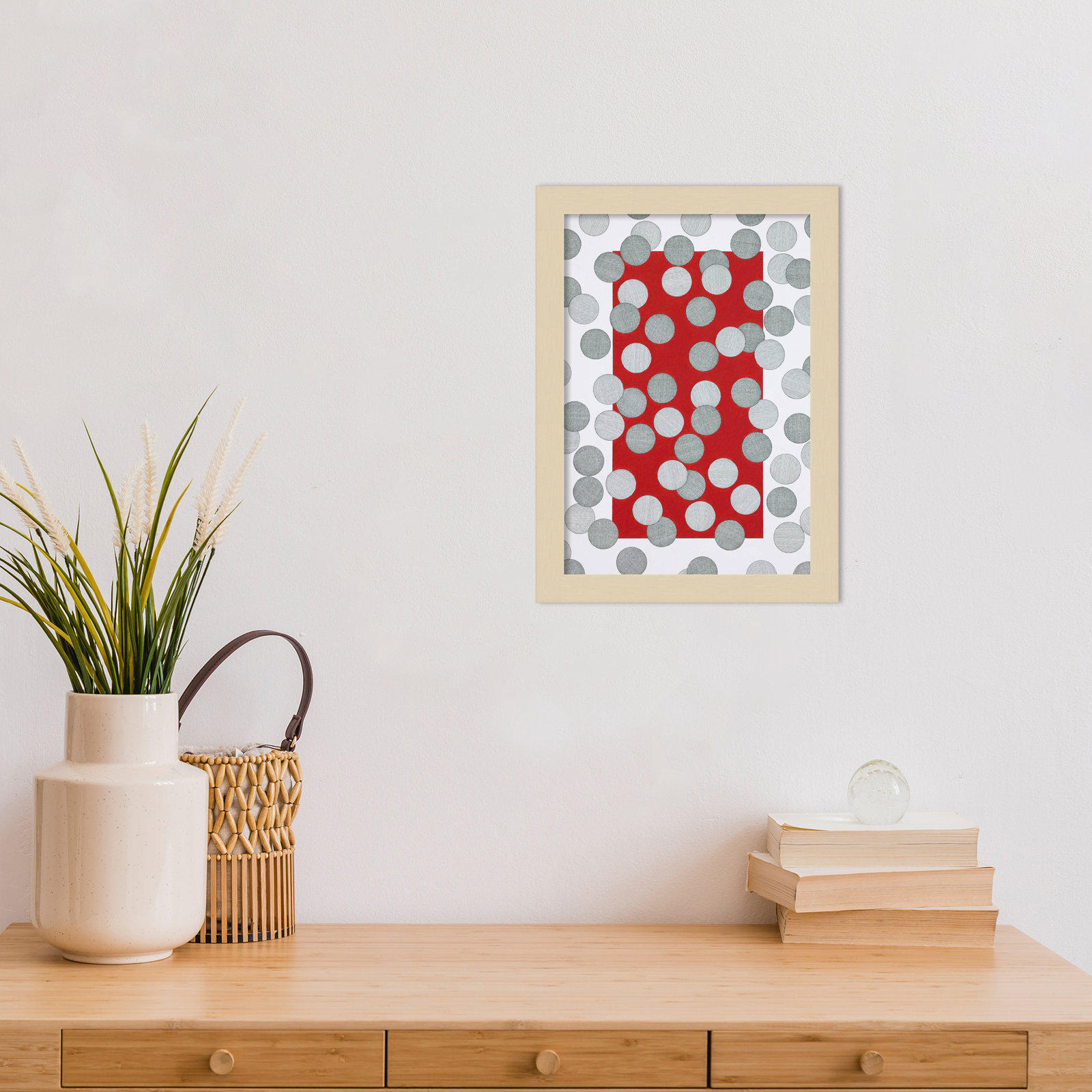 Over the Hills and Far Away Print, Brown, 13" H x 10" W x 1" D