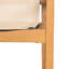 Chaises d'extérieur en filet beige: cadre solide pour le salon en bois 2 et siège confortable-975322427
