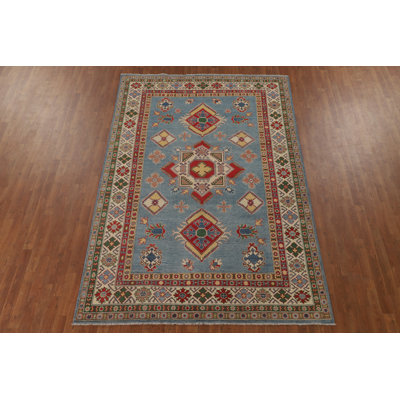 Tapis bleu Kazak