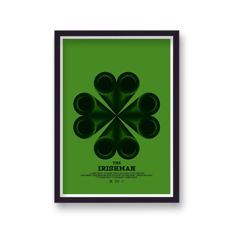 The Irishman Reimagined Movie Poster - Single Picture Frame Print