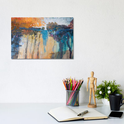 Cascading Memories IV by Michael Tienhaara - Wrapped Canvas Gallery-Wrapped Canvas Giclée