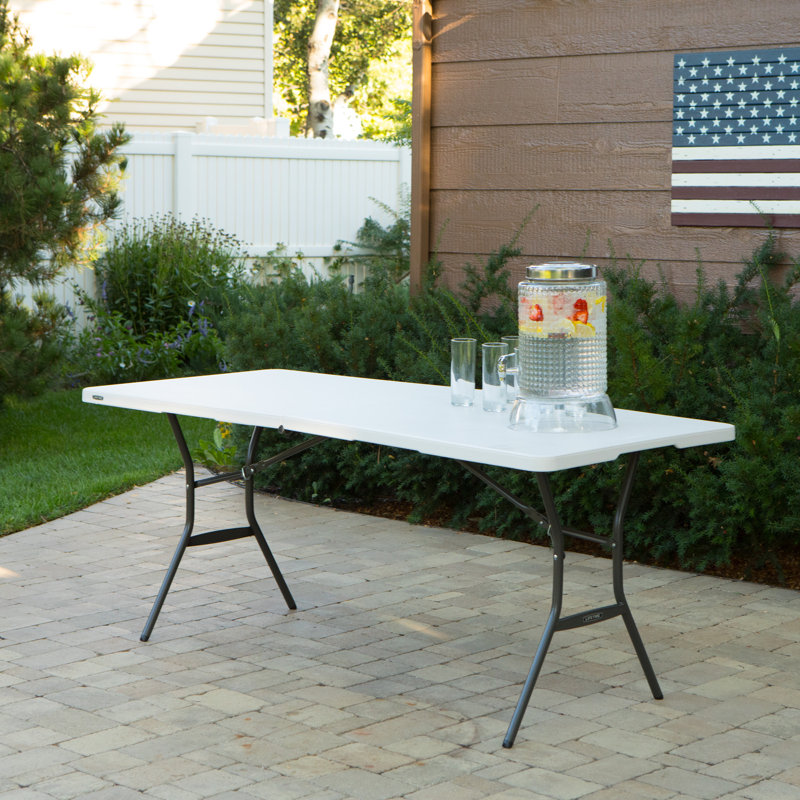 Lifetime 6-Foot Fold-In-Half Table