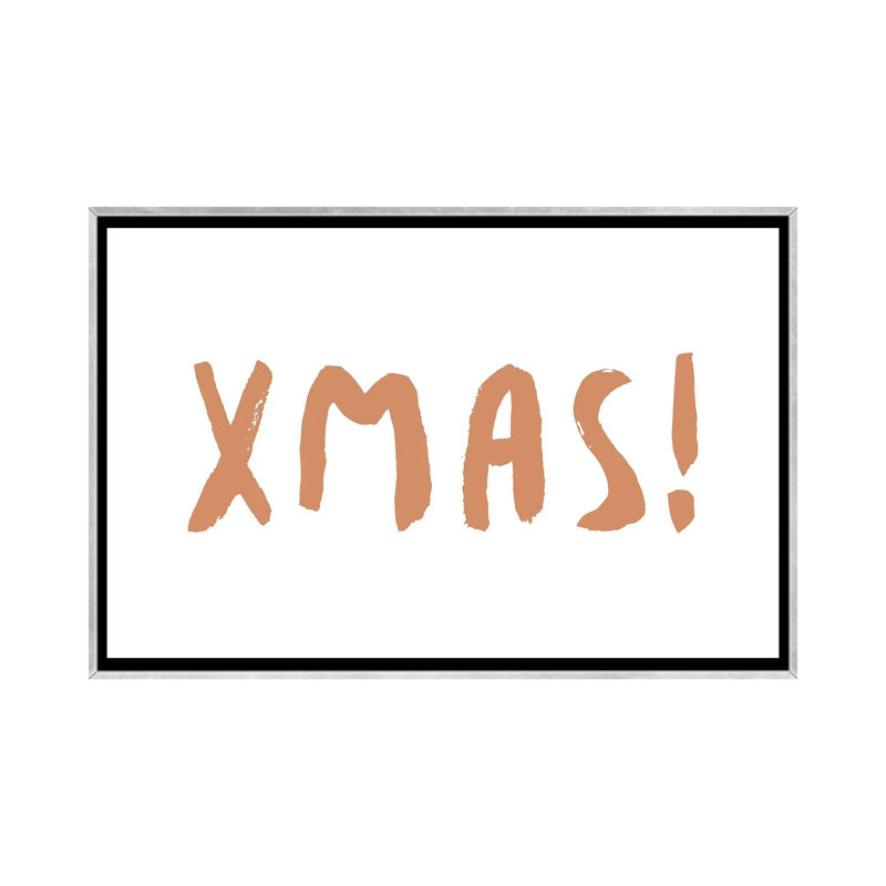 " Xmas! " by Orara Studio, Silver Framed, No Mat, 26'' H x 40'' W x 1.5'' D