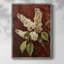Reproduction encadrée FLORAL Series CXCVI - bois massif-1413458863