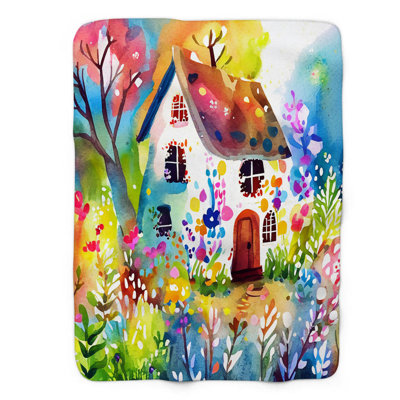 Motif Groovy - 1 pièce Sherpa Premium
