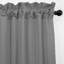 Elsie Linen Look Rod Pocket Drapery Panels Pair-45302733-45302777