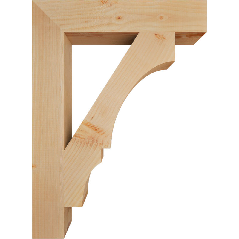 Support de bloc Balboa, Sapin de Douglas lisse, L 3 1/2 po x P 22 po x H 30 po