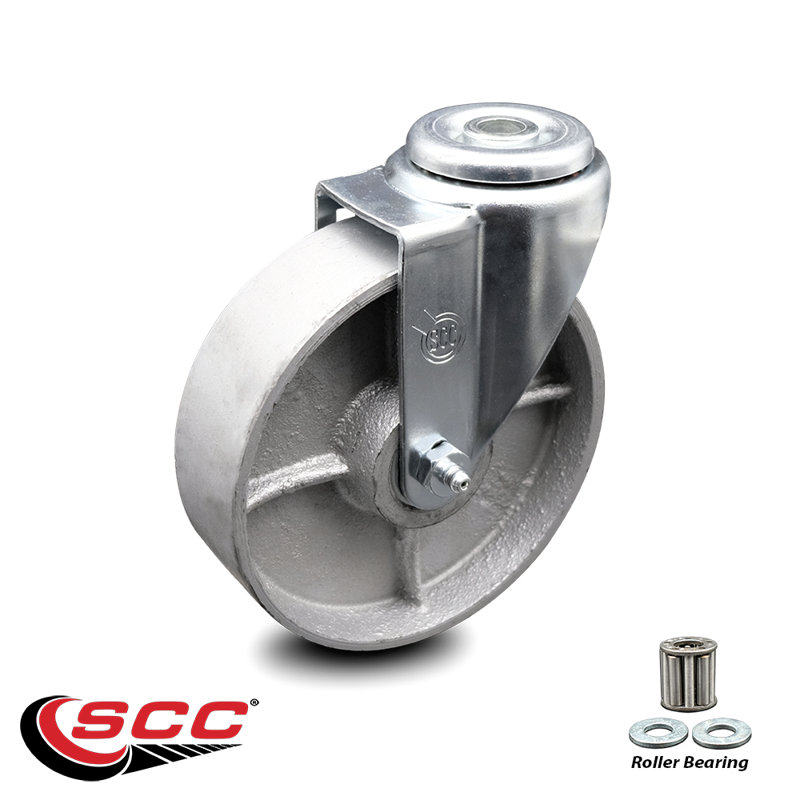 5 Inch Semi Steel Wheel Swivel Bolt Hole Caster Service Caster Brand/SCC-BH20S515-SSR