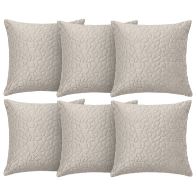 Aspire Homeware Geometric Square Velvet Cushion Covers