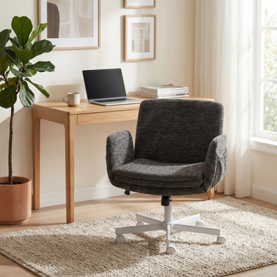 Swivel Modern Office Chair with Wheels Height Adjustment by Ebern Designs
