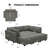 Neemi Upholstered Sectional-1150216088