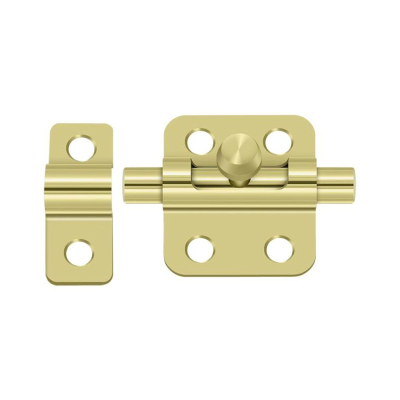 Barrel Brass Latch/Catch/Bolt, Polished Brass