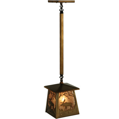 Luminaire suspendu géométrique 1 lumières lanterne