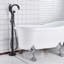 Maron Floor Waterfall Faucet Bath Filler with Diverter