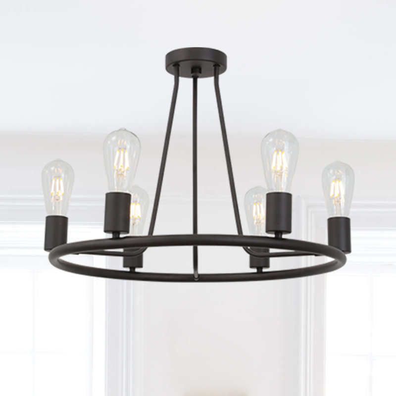 Semi Flush Mount, Oil Rubbed Bronze
