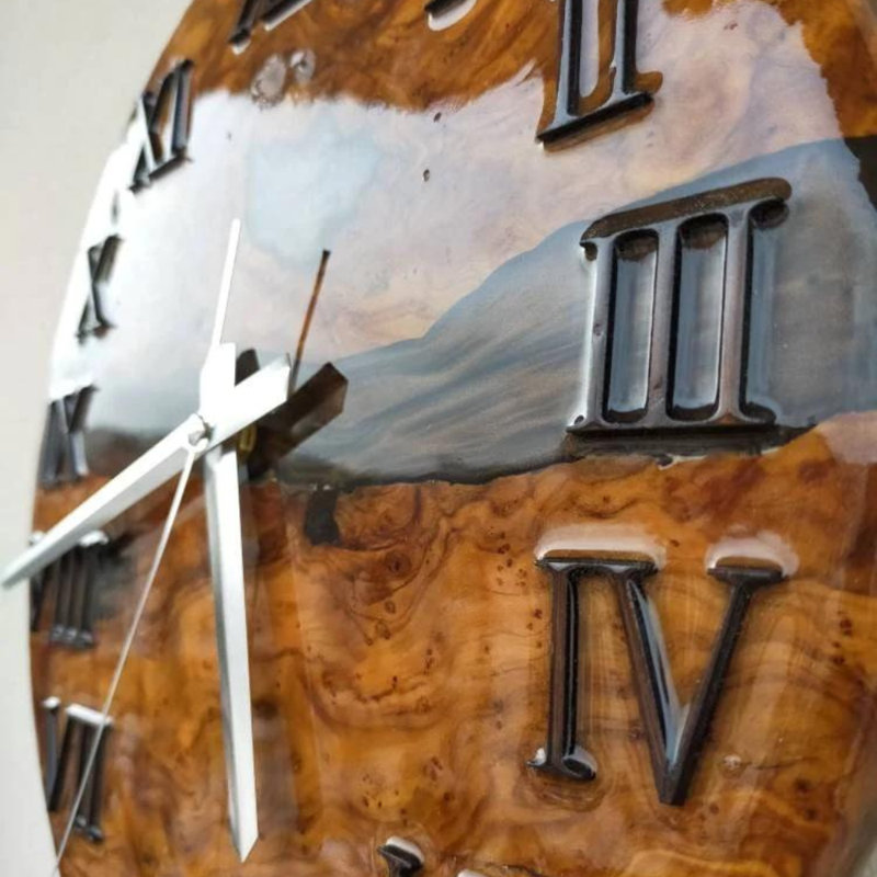 Horloge murale Mechelle, H 24 po x l 24 po x P 2 po