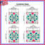 Édredon floral à motif mandala-128002785