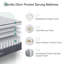 Cooling 23m  Memory Foam Pocket Sprung Mattress-94274302