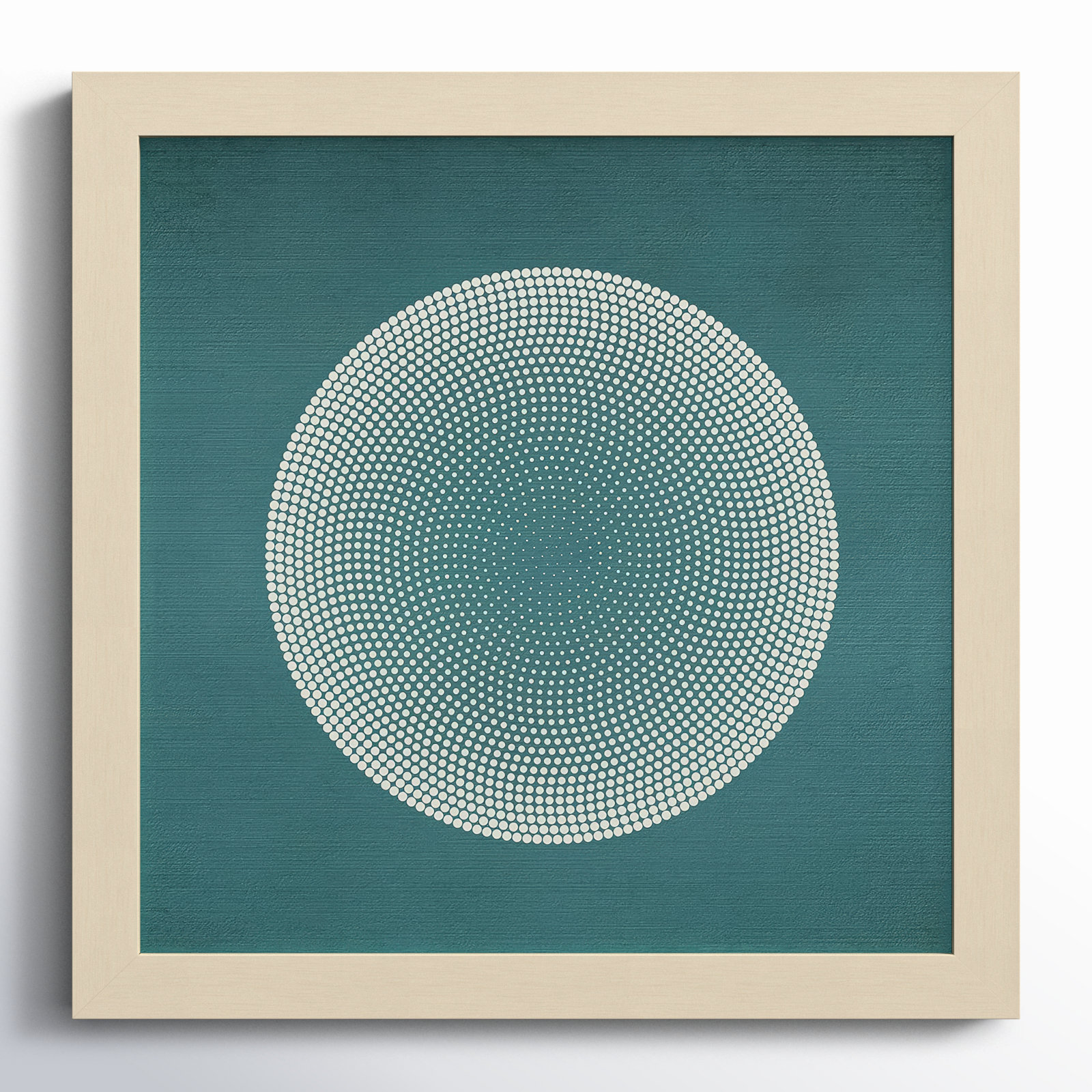 Circles by Incado, 13" H x 13" W x 1" D, Brown