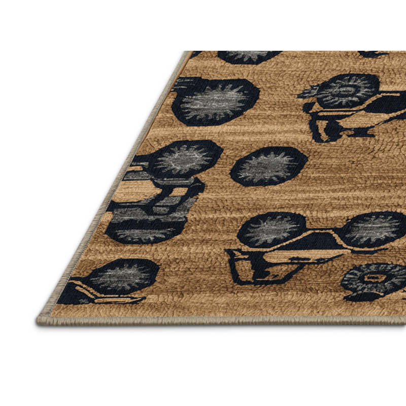 Tapis de transport brun lavable à la machine