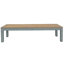 SoHo Teak Aluminum Outdoor Picnic Dinning Bench
