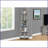 Corner Bookshelf 5 Tier 72”H Modern Grey Laminate | Grey | Particle Board-1141618822
