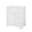 Meuble-lavabo 30 po avec lavabo, meuble-lavabo avec 2 tiroirs, organisateur de porte, fermeture en douceur, structure en bois massif