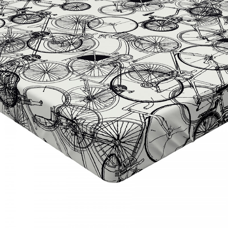 Drap-housse d’esquisse, Drap-housse de taille simple